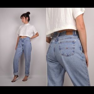 Vintage 1990’s high waisted Tommy Hilfiger jeans